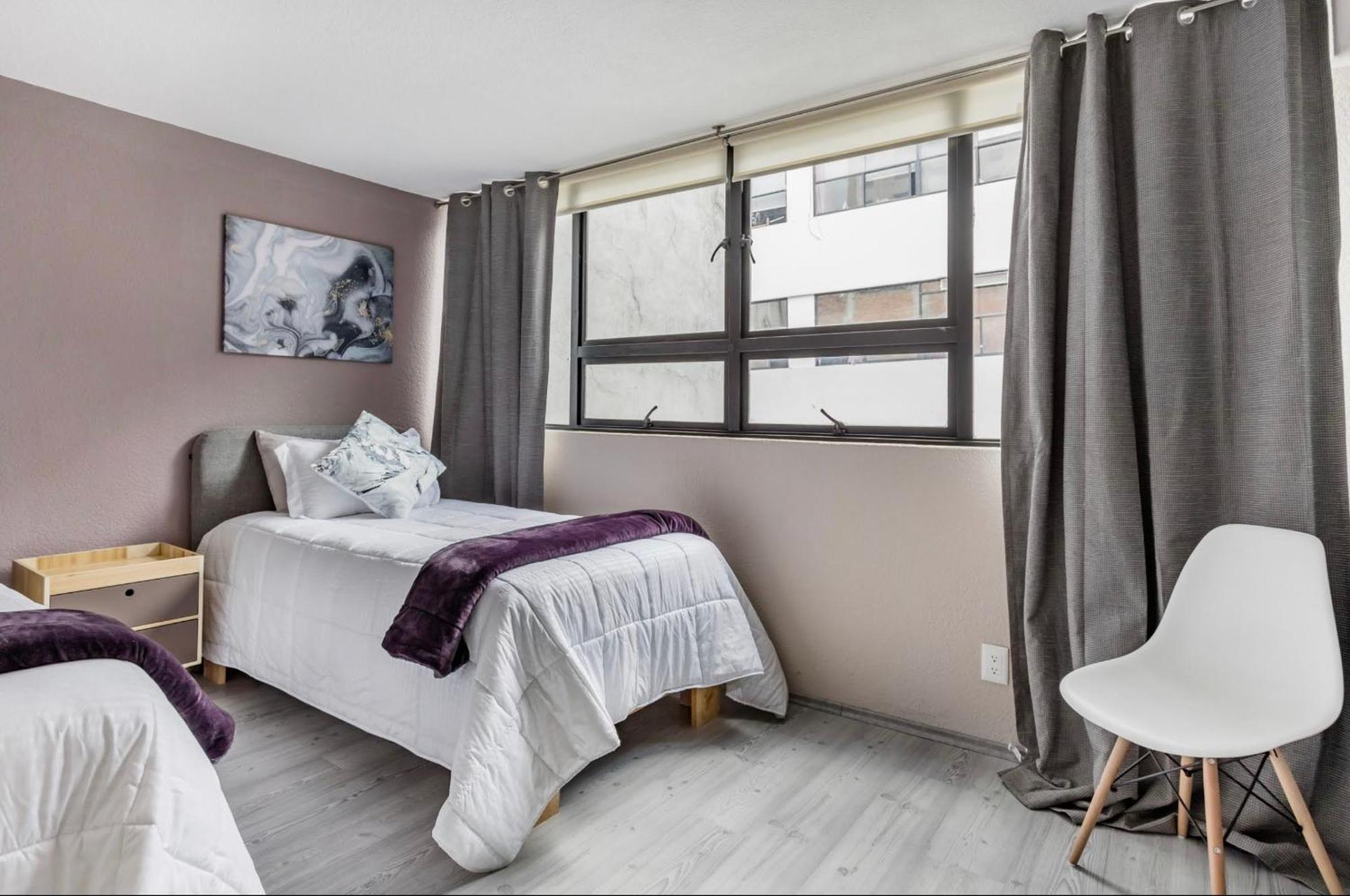 Cozy Roma Norte Flat - Parking- Wifi - Sleeps 6 Мексико Сити Екстериор снимка
